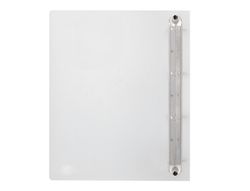 Carpeta liderpapel 4 anillas mixtas 40 mm polipropileno din a4 transparente
