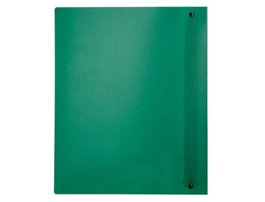 Carpeta liderpapel 4 anillas mixtas 40 mm polipropileno din a4 verde translucido