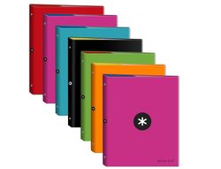 Carpeta liderpapel antartik a4 forrada 4 anillas 25 mm redondas colores surtidos