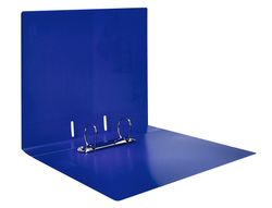 Carpeta liderpapel canguro 2 anillas 40 mm mixtas polipropileno din a4 azul translicudo