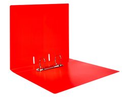 Carpeta liderpapel canguro 2 anillas 40 mm mixtas polipropileno din a4 rojo translicudo