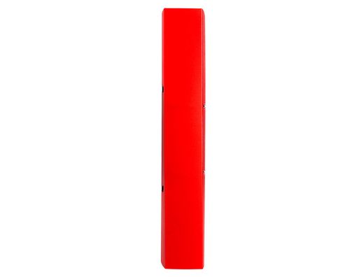 Carpeta liderpapel canguro 2 anillas 40 mm mixtas polipropileno din a4 rojo translicudo