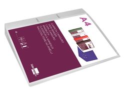 Carpeta liderpapel canguro 2 anillas 40 mm mixtas polipropileno din a4 transparente