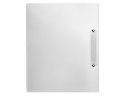 Carpeta liderpapel canguro 2 anillas 40 mm mixtas polipropileno din a4 transparente