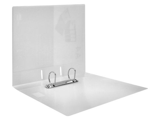 Carpeta liderpapel canguro 2 anillas 40 mm mixtas polipropileno din a4 transparente