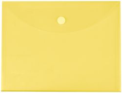Carpeta liderpapel dossier a4 cierre de velcro amarilla