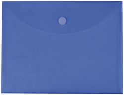 Carpeta liderpapel dossier a4 cierre de velcro azul