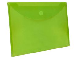 Carpeta Liderpapel Dossier A4 Cierre de Velcro Verde