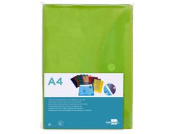 Carpeta Liderpapel Dossier A4 Cierre de Velcro Verde