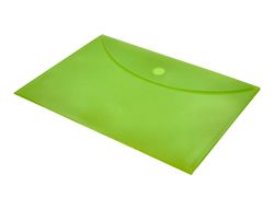 Carpeta Liderpapel Dossier A4 Cierre de Velcro Verde