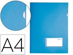Carpeta liderpapel dossier a4 u ero celeste opaco