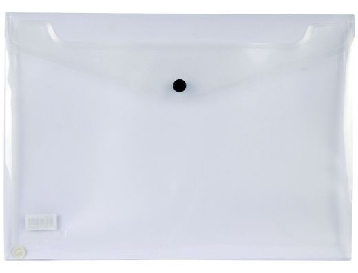 Carpeta Liderpapel Dossier Broche 34044 Polipropileno Din A4 Incolora 50 Hojas