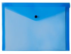 Carpeta Liderpapel Dossier Broche 34352 Polipropileno Din A5 Azul Transparente