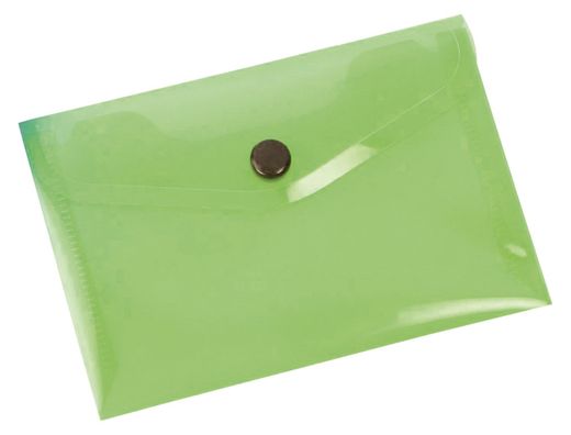 Carpeta Liderpapel Dossier Broche 44233 Polipropileno Din A6 Verde Serie Frosty