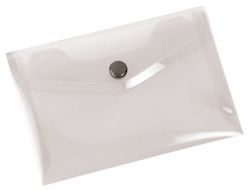 Carpeta Liderpapel Dossier Broche 44234 Polipropileno Din A6 Incolora Serie Frosty