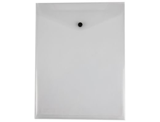 Carpeta Liderpapel Dossier Broche Polipropileno Din A4 Formato Vertical Transparente 50 Hojas