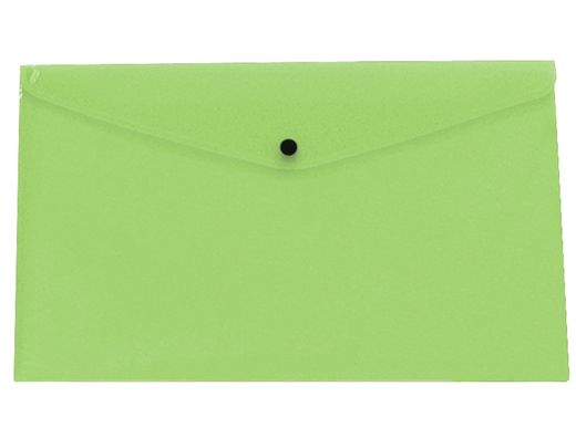 Carpeta liderpapel dossier broche polipropileno DIN A4 verde manzana opaco 50 hojas
