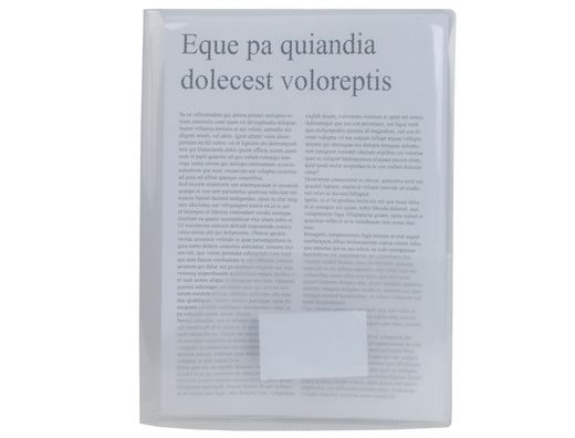 Carpeta Liderpapel Dossier Dos Bolsas 35584 Polipropilenodin A4 Incolora