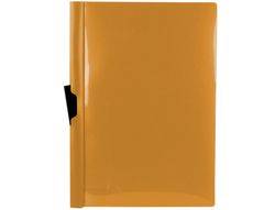 Carpeta Liderpapel Dossier Pinza Lateral 45301 Polipropileno Din A4 Naranja 30 Hojas Pinza Deslizante