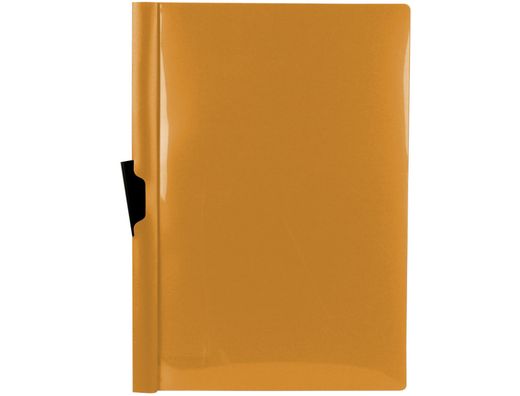 Carpeta Liderpapel Dossier Pinza Lateral 45301 Polipropileno Din A4 Naranja 30 Hojas Pinza Deslizante