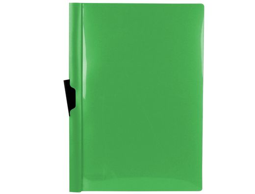 Carpeta Liderpapel Dossier Pinza Lateral 45303 Polipropileno Din A4 Verde Cla30 Hojas Pinza Deslizante
