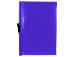 Carpeta Liderpapel Dossier Pinza Lateral 45322 Polipropileno Din A4 Azul 60 Hojas Pinza Deslizante