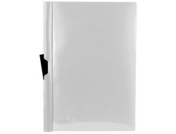 Carpeta liderpapel dossier pinza lateral polipropileno din a4 transparente 30 hojas pinza deslizante