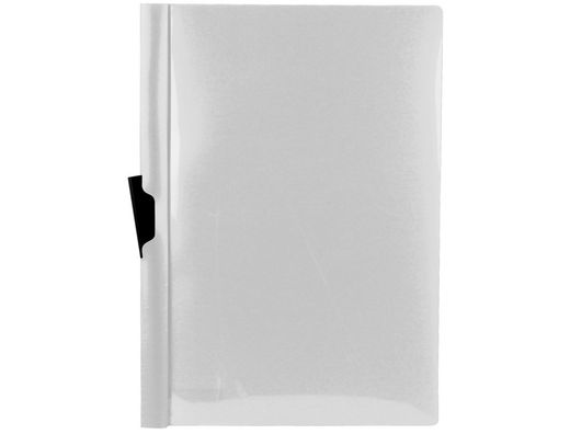 Carpeta liderpapel dossier pinza lateral polipropileno din a4 transparente 60 hojas pinza deslizante