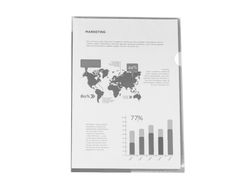 Carpeta Liderpapel Dossier Uñero 44004 Polipropileno Din A4 Incolora 20 Hojas