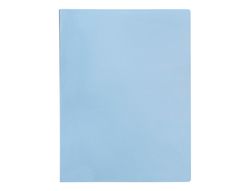 Carpeta liderpapel escaparate 10 fundas polipropileno DIN A4 celeste opaco