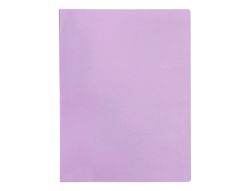 Carpeta liderpapel escaparate 10 fundas polipropileno DIN A4 lavanda opaco