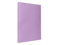Carpeta liderpapel escaparate 10 fundas polipropileno DIN A4 lavanda opaco
