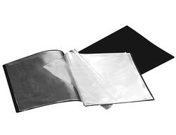 Carpeta Liderpapel Escaparate 37905 10 Fundas Polipropileno Din A4 Negra