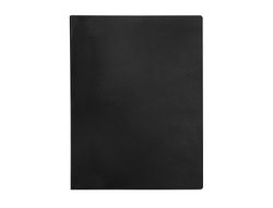 Carpeta liderpapel escaparate 40 fundas polipropileno din a3 negro opaco