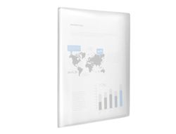 Carpeta liderpapel escaparate 40 fundas polipropileno din a3 transparente translucido