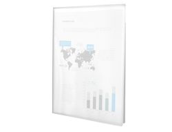 Carpeta liderpapel escaparate 40 fundas polipropileno din a3 transparente translucido