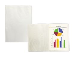 Carpeta Liderpapel Escaparate 47054 40 Fundas Polipropileno Frosty Din A4 Transparente