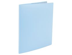 Carpeta liderpapel escaparate 60 fundas polipropileno DIN A4 celeste opaco