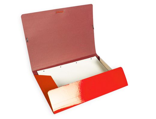 Carpeta Liderpapel Gomas Folio 3 Solapas Carton Plastificado Colores Surtidos