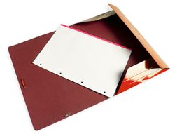Carpeta Liderpapel Gomas Folio 3 Solapas Carton Plastificado Colores Surtidos