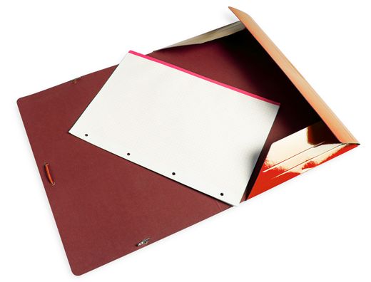 Carpeta Liderpapel Gomas Folio 3 Solapas Carton Plastificado Colores Surtidos