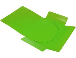 Carpeta Liderpapel Gomas Solapas 34973 Polipropileno Din A5 Verde
