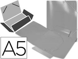 Carpeta Liderpapel Gomas Solapas 34974 Polipropileno Din A5 Incolora