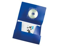 Carpeta Liderpapel Gomas Solapas 38725 Polipropileno Din A4 Negra