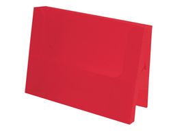 Carpeta liderpapel portadocumentos polipropileno dina4 rojo translucido lomo 50 mm