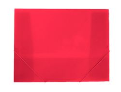 Carpeta liderpapel portadocumentos polipropileno dina4 rojo translucido lomo 50 mm