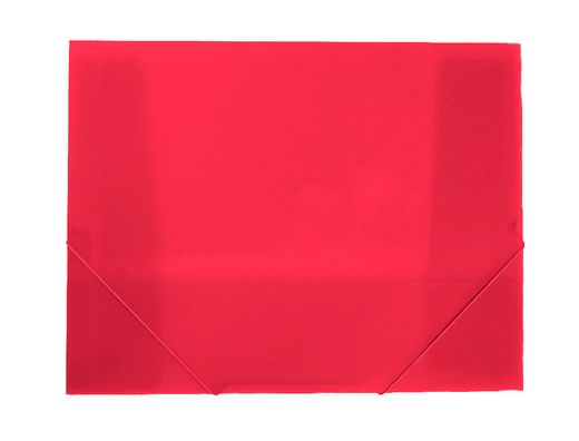 Carpeta liderpapel portadocumentos polipropileno dina4 rojo translucido lomo 50 mm