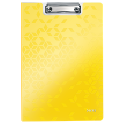 Carpeta Miniclip WOW DIN A4. Polifoam, amarillo