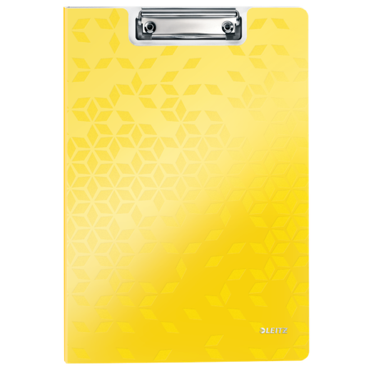 Carpeta Miniclip WOW DIN A4. Polifoam, amarillo