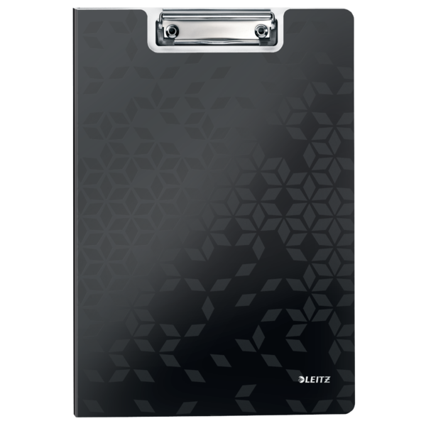 Carpeta Miniclip WOW DIN A4. Polifoam, negro